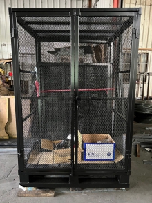 客製車輪換棧板型底座/更換菱形網